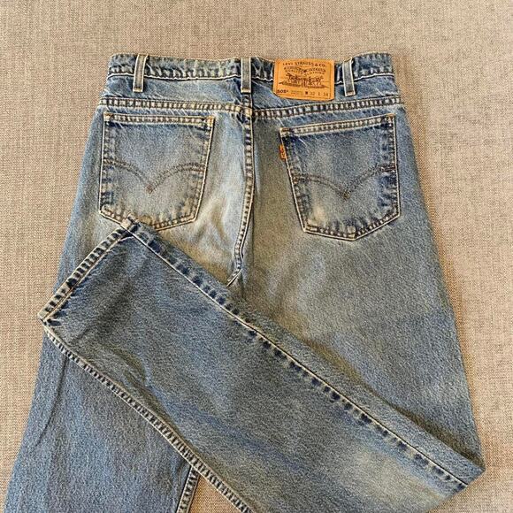 Vintage 90s Levi’s Orange Tab 505 denim jeans - Picture 2 of 8